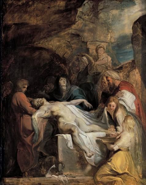 Mise au tombeau - Peter Paul Rubens