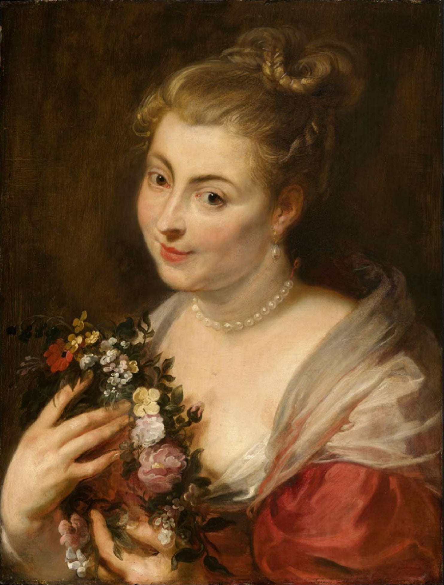 Isabella Brant as Glycera - Peter Paul Rubens