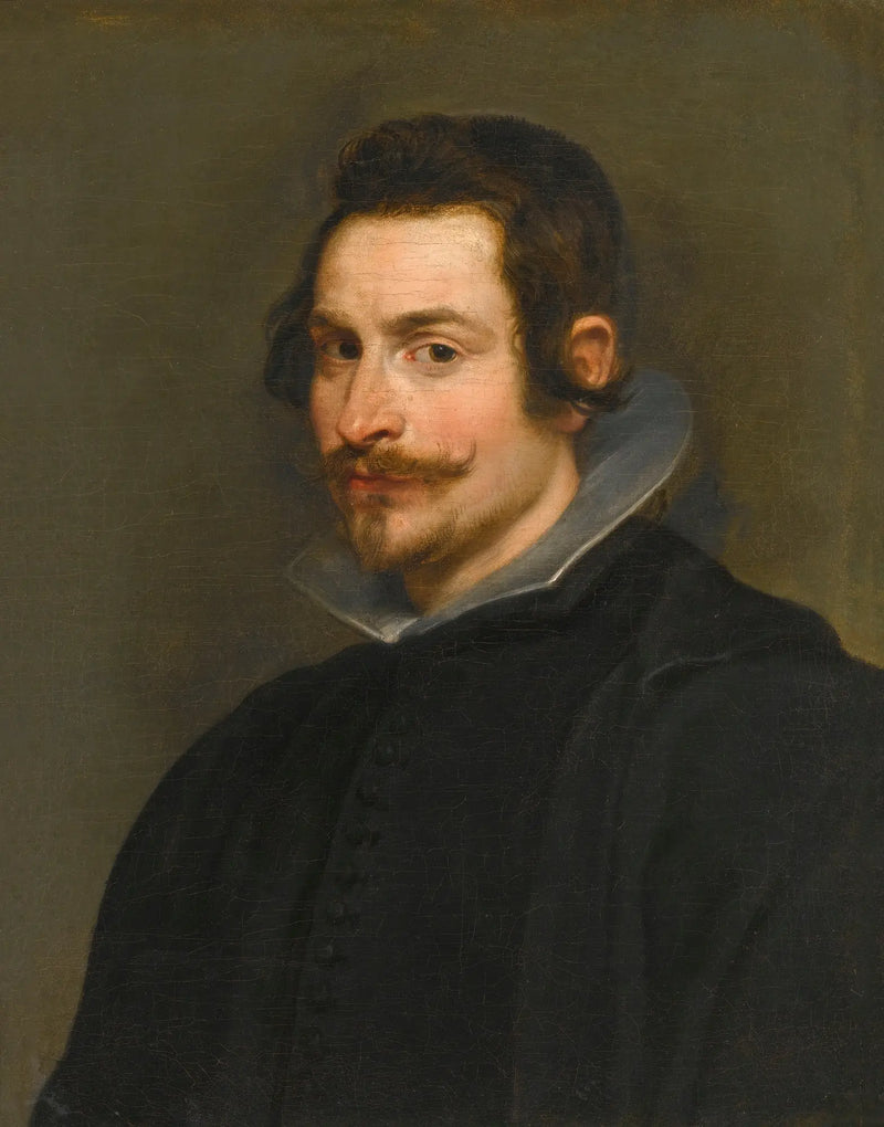 Portrait of a gentleman, half-length, dressed in black - Peter Paul Rubens