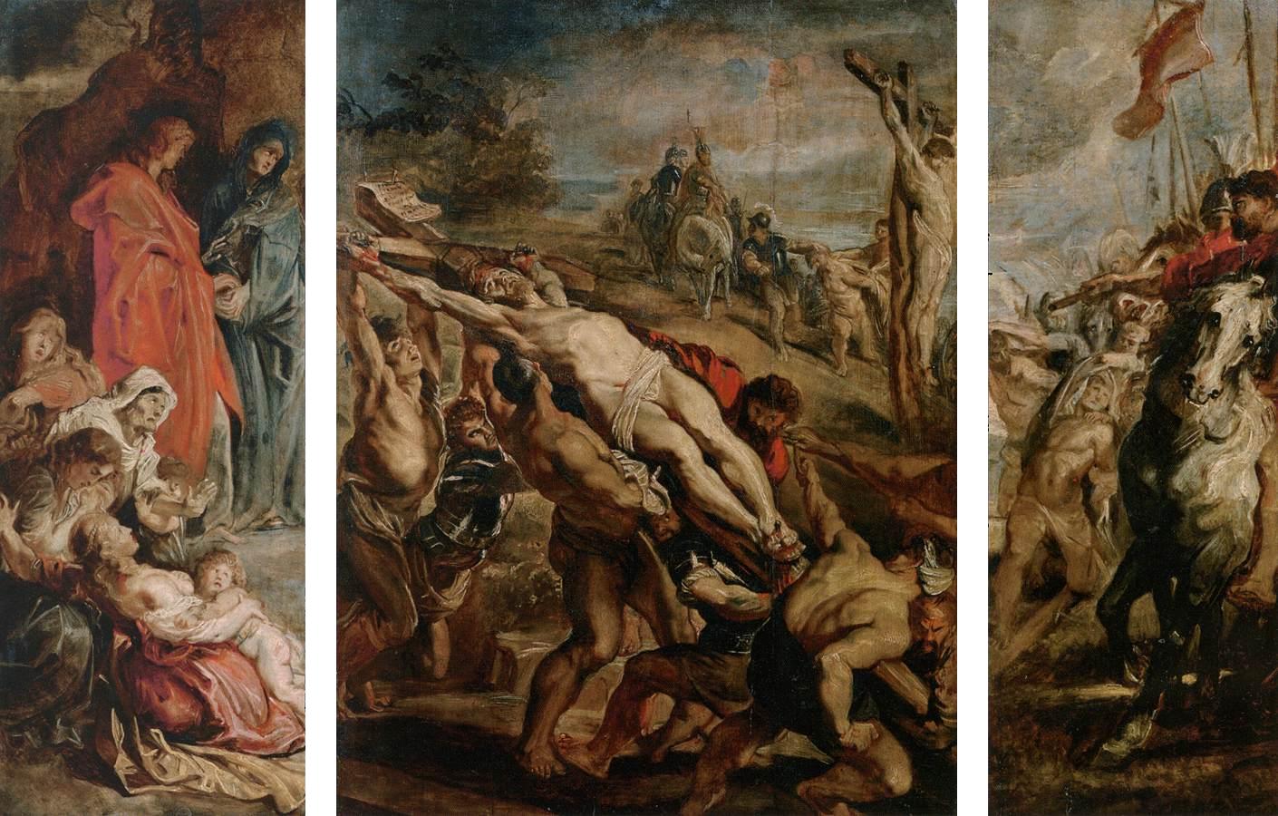 The Elevation of the Cross - Peter Paul Rubens