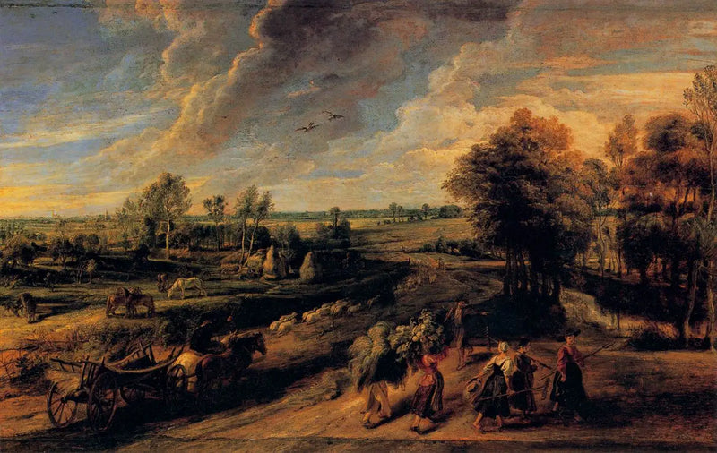 Return of the Fields - Peter Paul Rubens