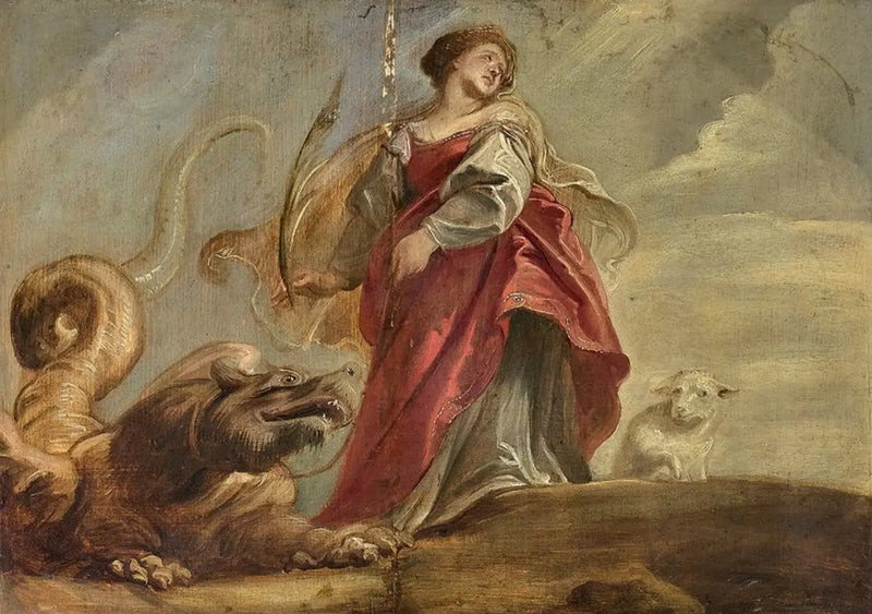 Saint Marguerite - Peter Paul Rubens