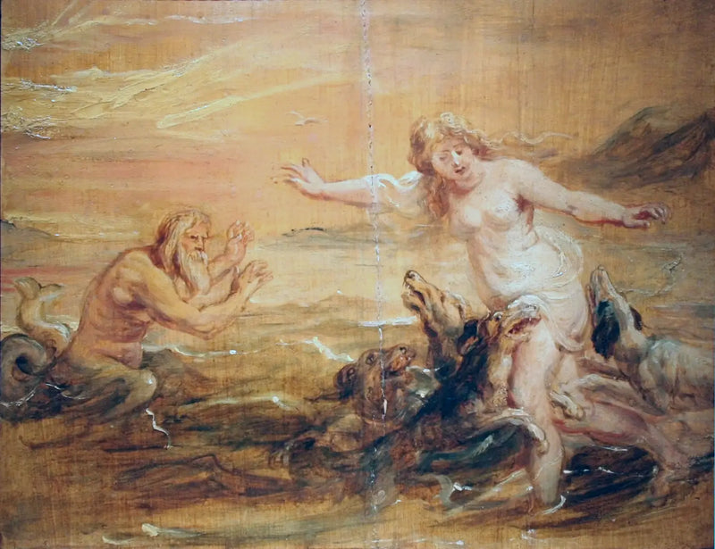 Scylla and Glaucus - Peter Paul Rubens