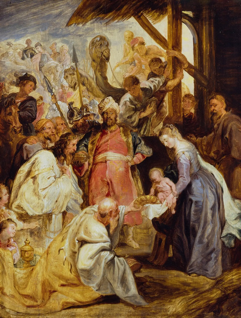 L’Adoration des Mages - Peter Paul Rubens - Alpha Reproduction