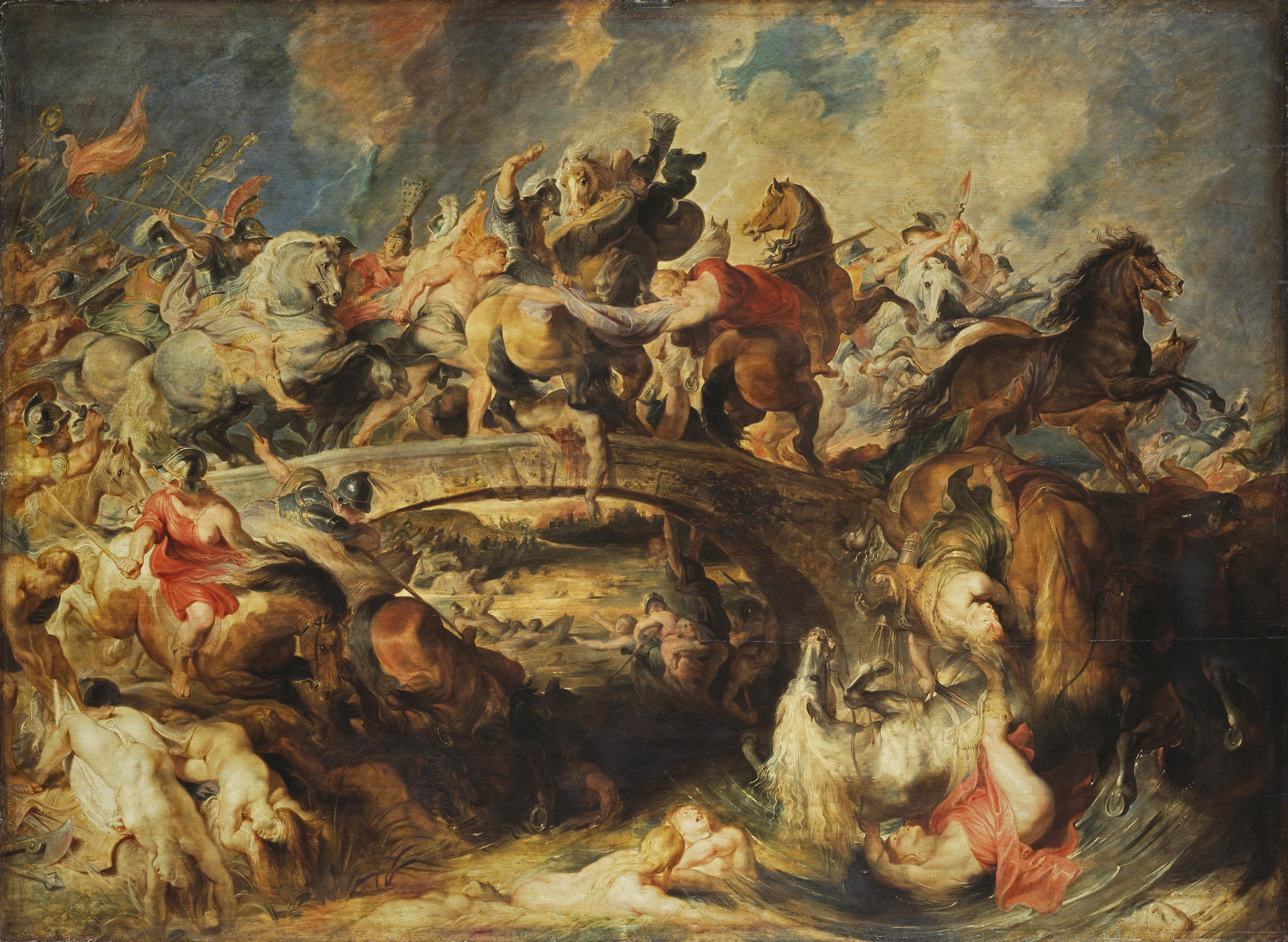 La Bataille des Amazones - Peter Paul Rubens