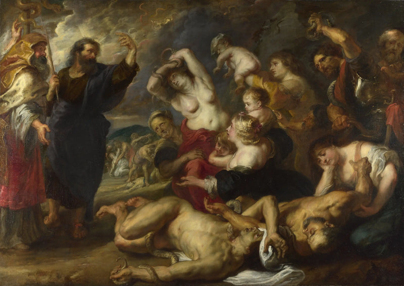 The Brass Serpent - Peter Paul Rubens