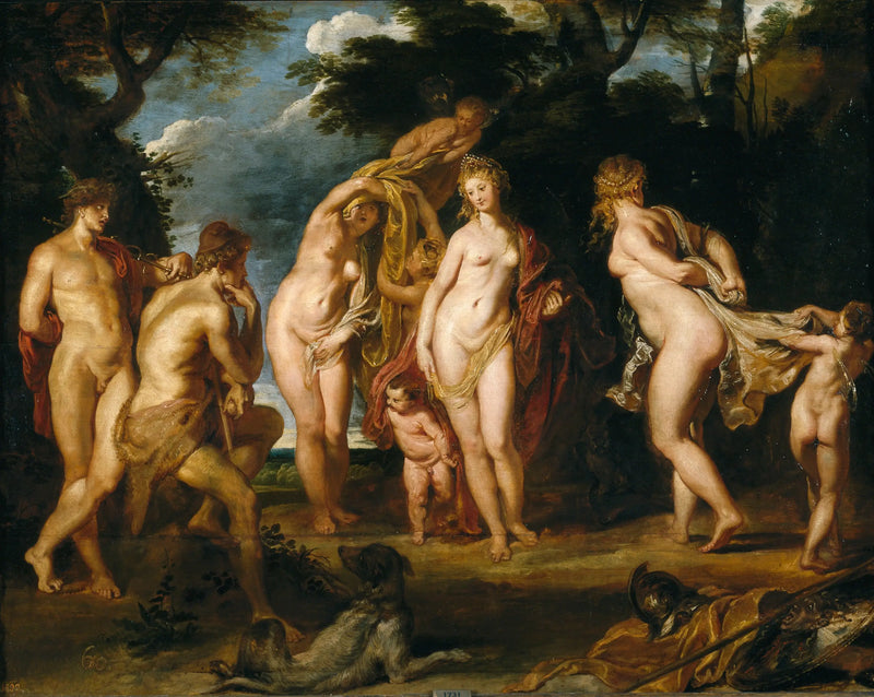 The Judgment of Paris - Peter Paul Rubens