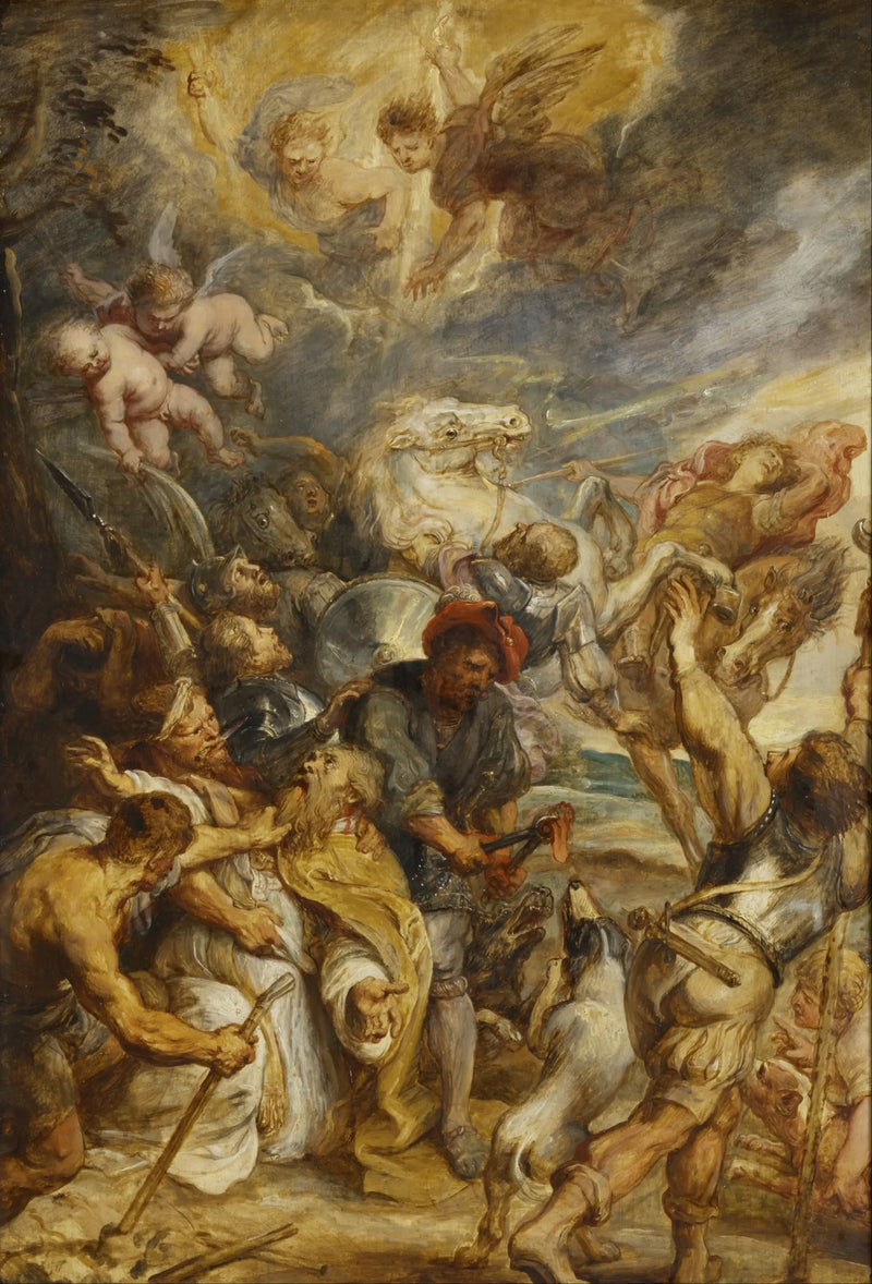 The Martyrdom of Saint Livin - Peter Paul Rubens