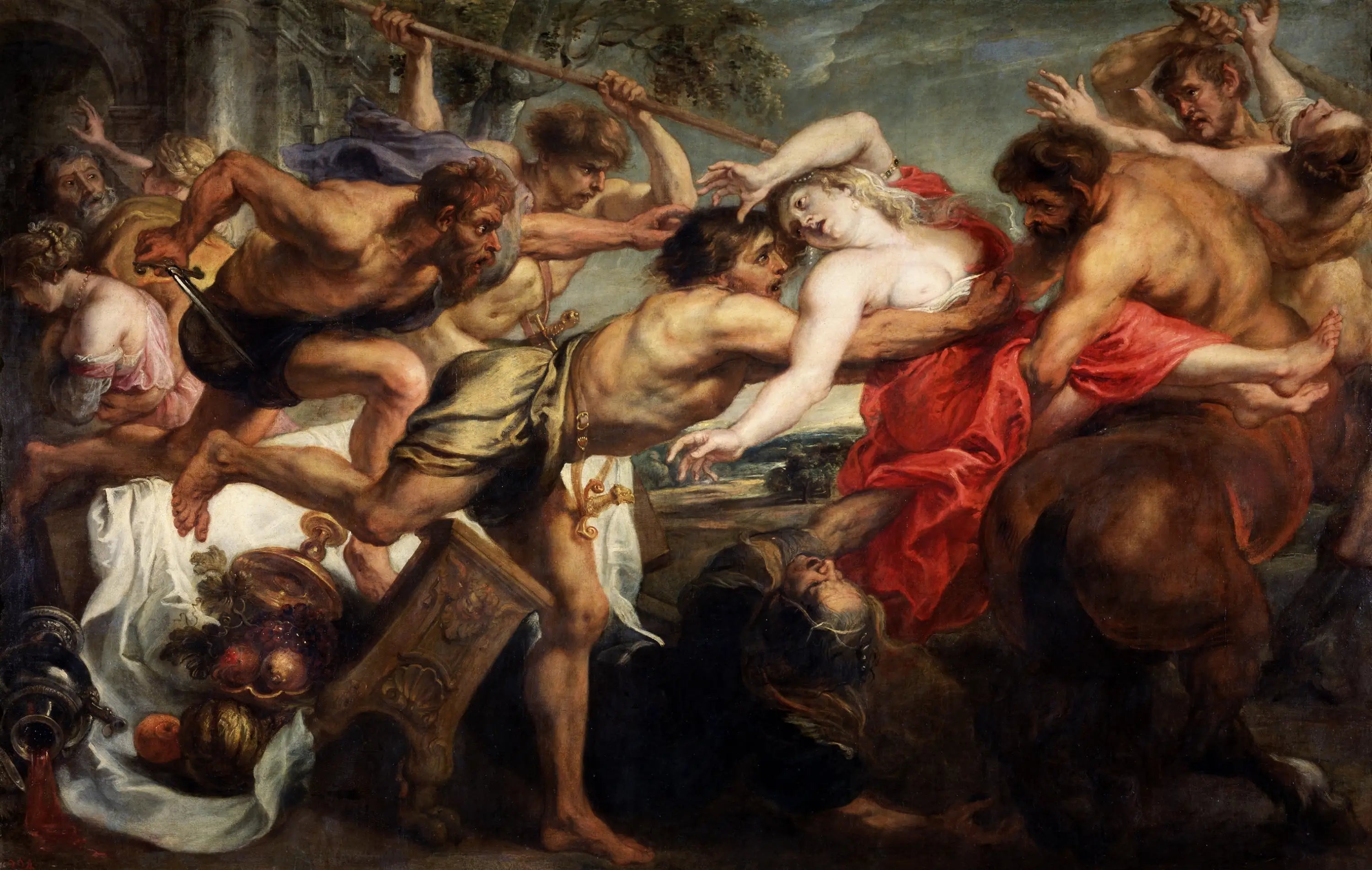 L’Enlèvement d’Hippodamie - Peter Paul Rubens - Alpha Reproduction