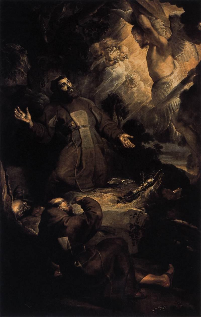 The Stigmatization of Saint Francis of Assisi - Peter Paul Rubens