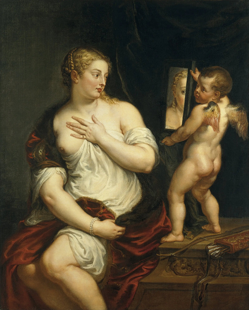 Venus at the Mirror - Peter Paul Rubens