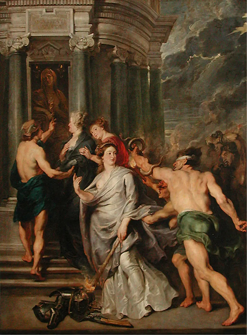 The Conclusion of Peace in Angers on August 10, 1620 - Peter Paul Rubens