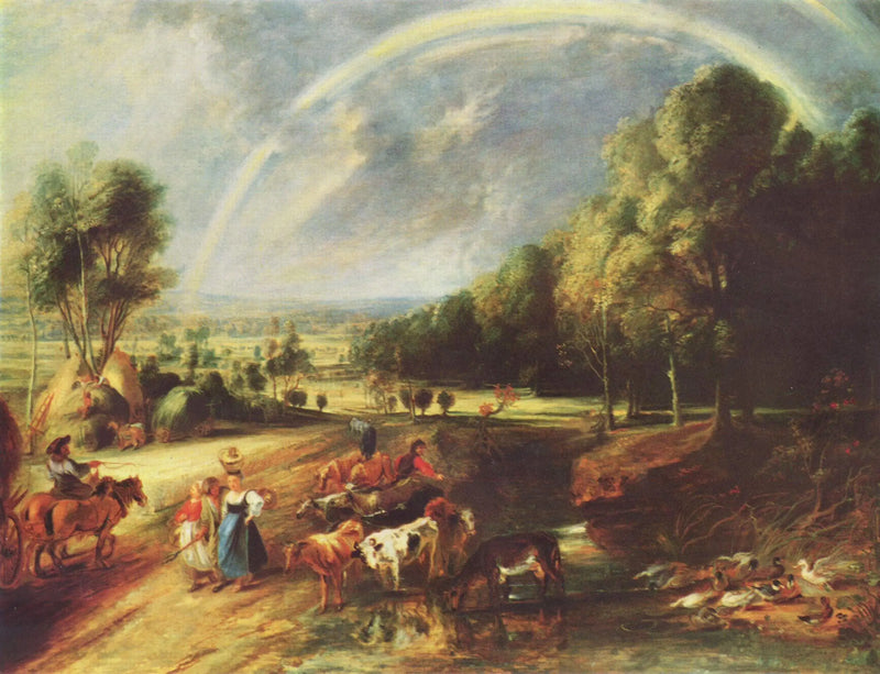 The Rainbow Landscape (1640) - Peter Paul Rubens