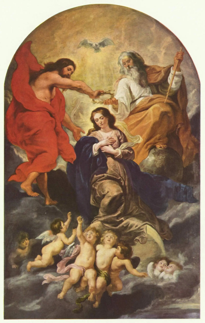 The Coronation of the Virgin - Peter Paul Rubens