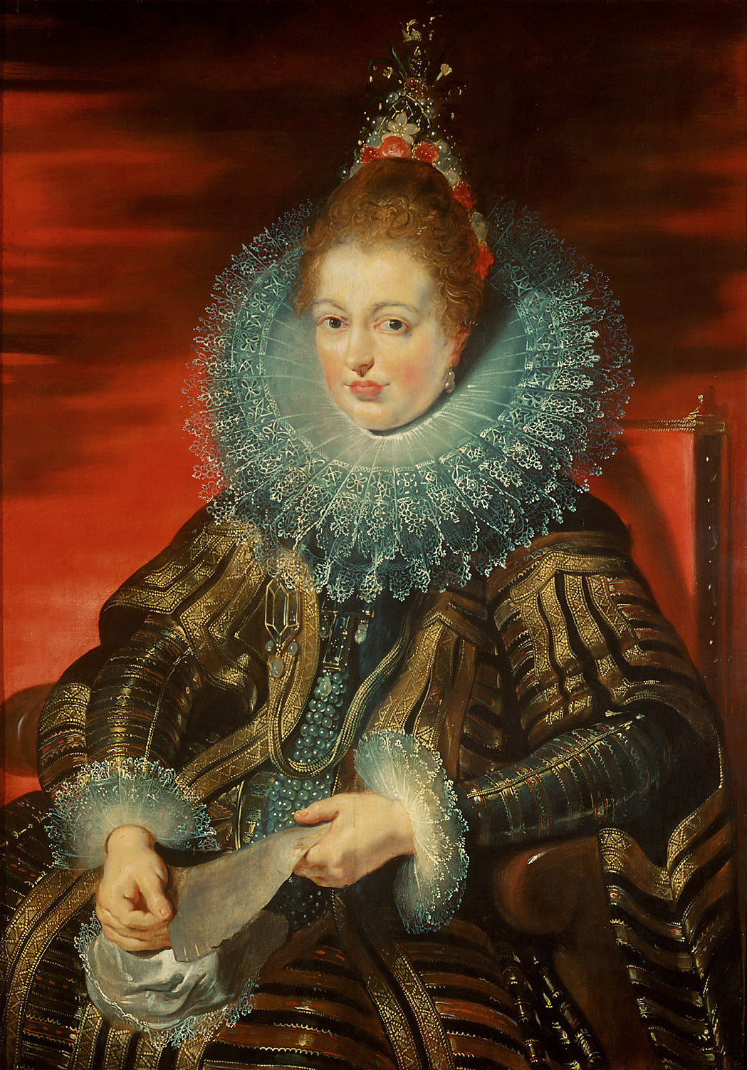 Isabelle Claire Eugénie, wife of Albrecht VII - Peter Paul Rubens