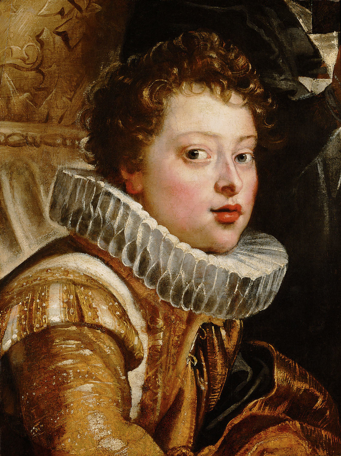 Bust of Prince Francesco Gonzaga (fragment) - Peter Paul Rubens