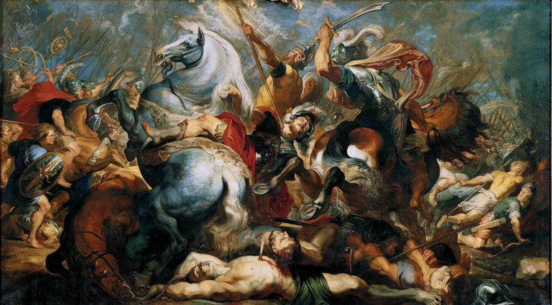 The Death of Decius Mus - Peter Paul Rubens
