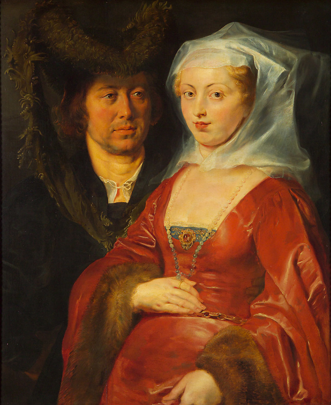 Anségise and Saint Béga - Peter Paul Rubens