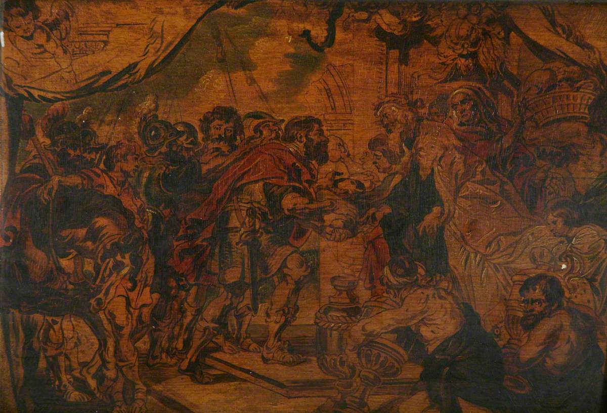 Abraham and Melchizedek - Peter Paul Rubens