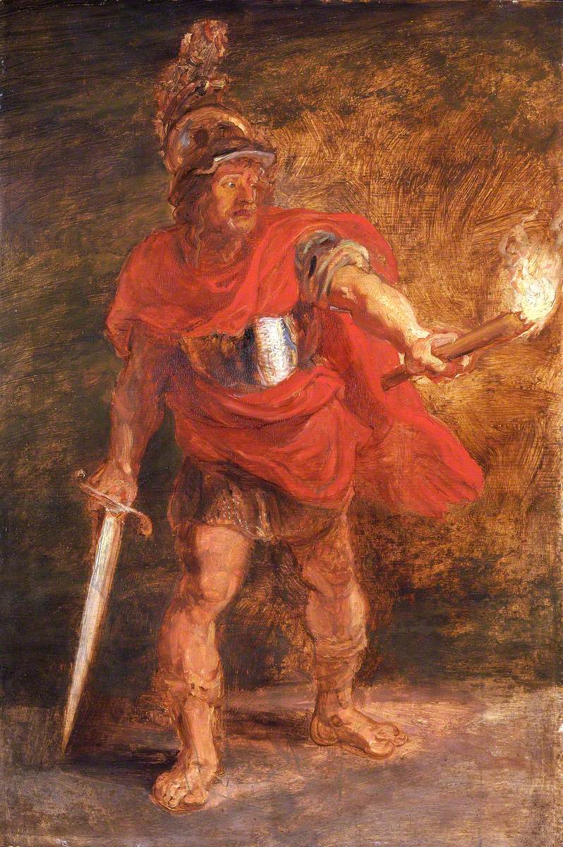 Aeneas in the Underworld - Peter Paul Rubens