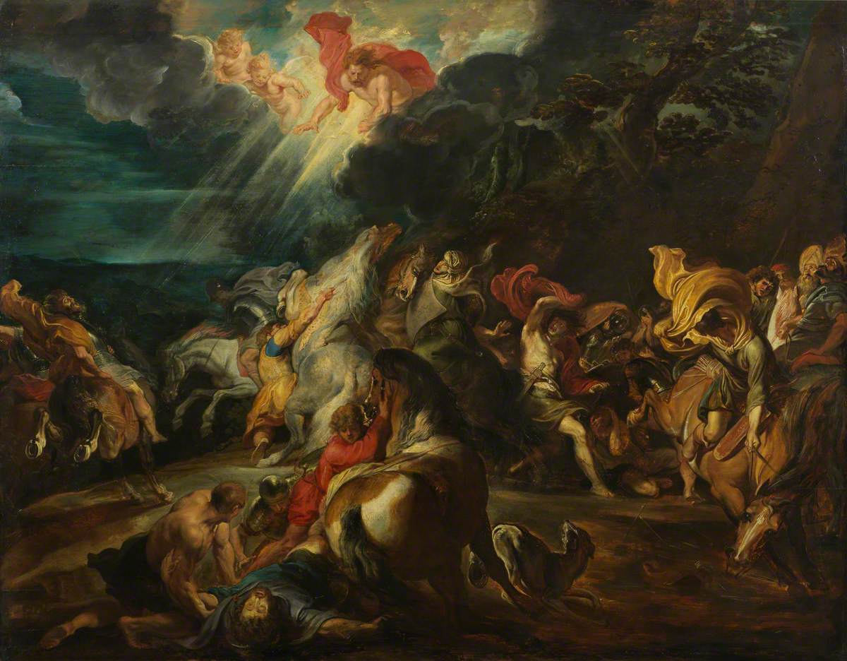 The Conversion of Saint Paul - Peter Paul Rubens