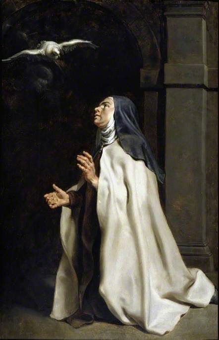 The Vision of the Dove of Teresa of Avila - Peter Paul Rubens