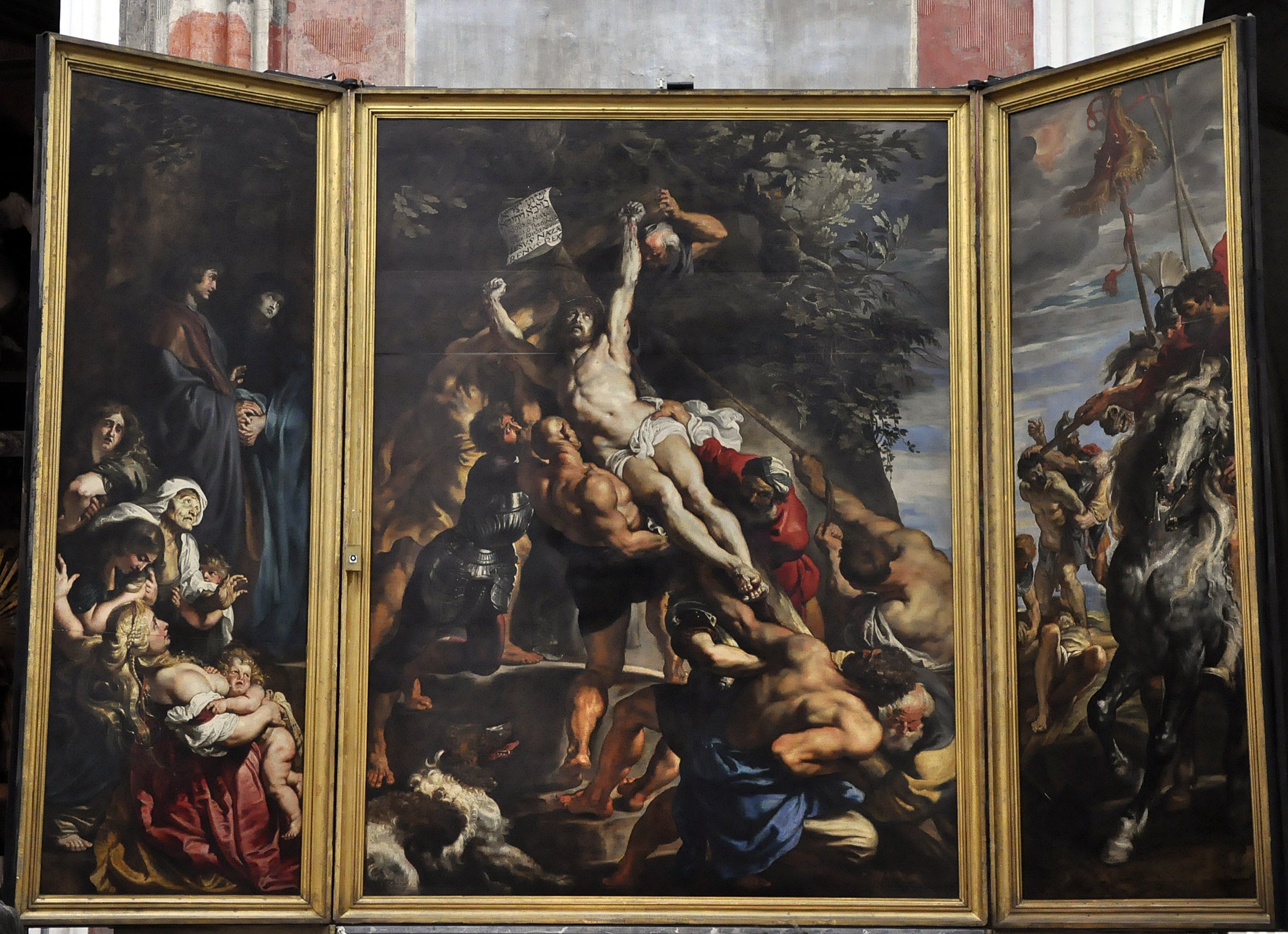 The Elevation of the Cross - Peter Paul Rubens