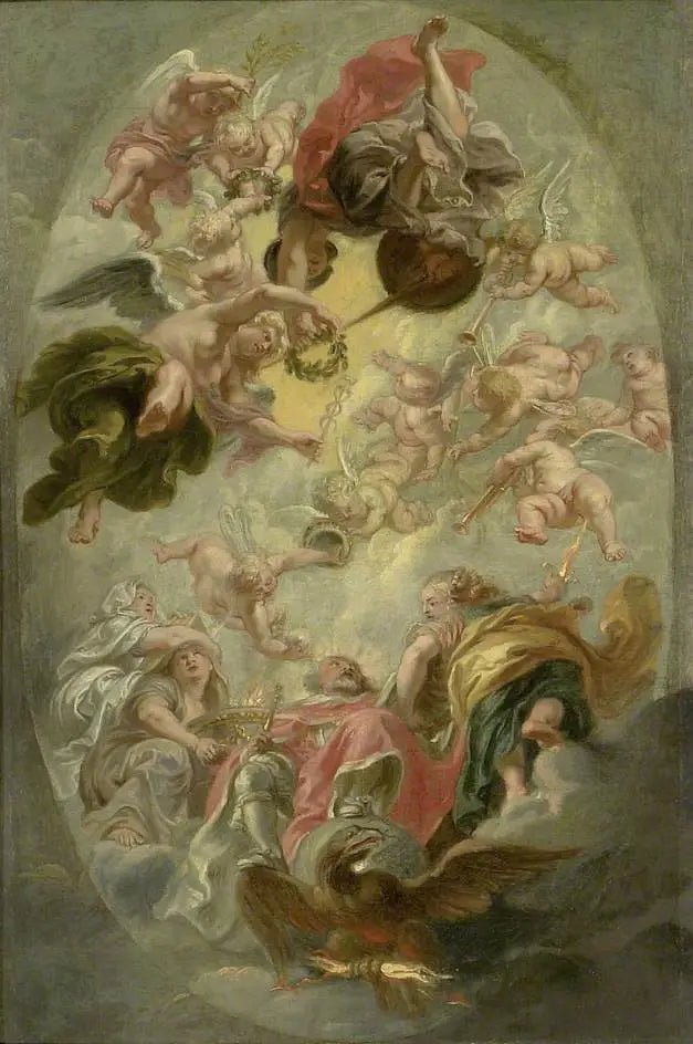 The Apotheosis of James I - Peter Paul Rubens