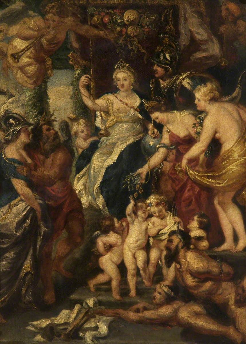 The Happiness of the Regency - Peter Paul Rubens