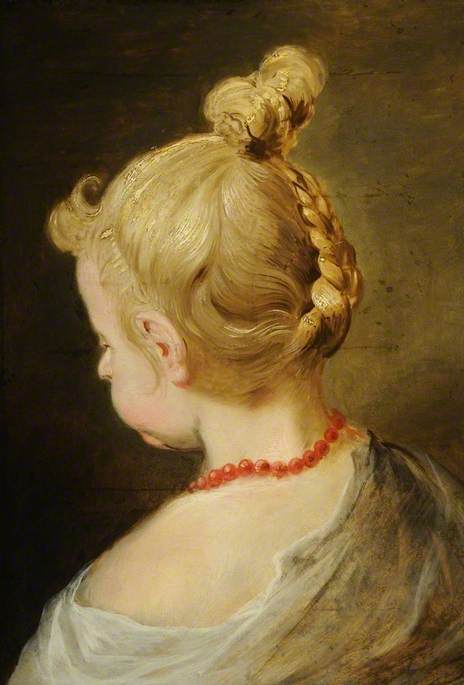 Sketch of one of the artist's daughters - Peter Paul Rubens