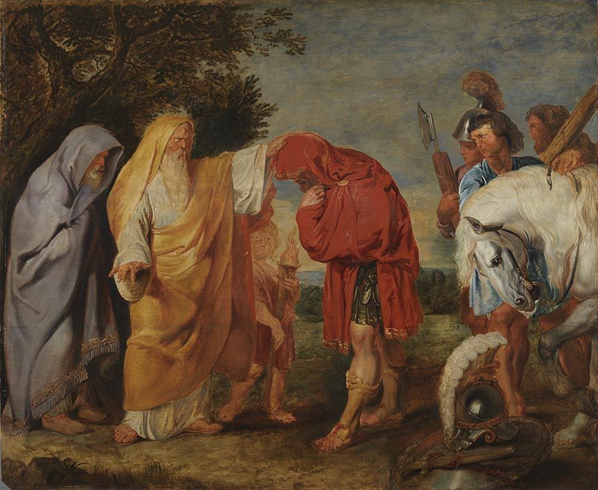 The Consecration of Decius Mus - Peter Paul Rubens