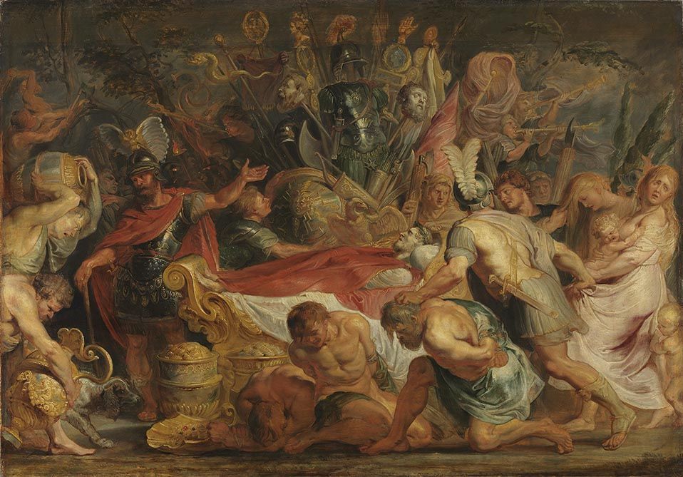 The Obsequiousness of Decius Mus (Livy VIII, 6-9-10), after 1616 - Peter Paul Rubens