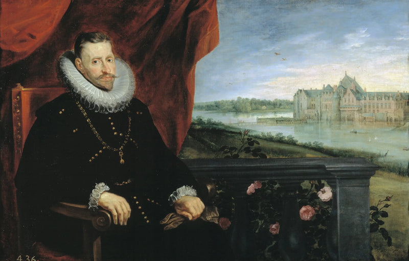 Portrait of Archduke Albert of Austria - Peter Paul Rubens