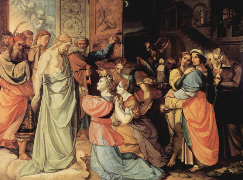 The Sages and the Foolish Virgins - Peter von Cornelius
