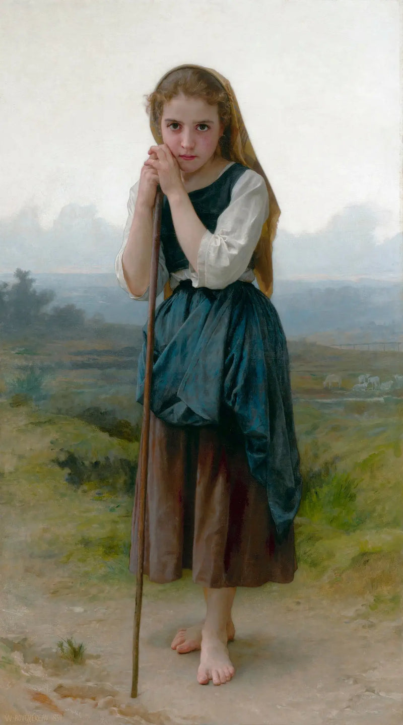 Little Shepherdess - Bouguereau