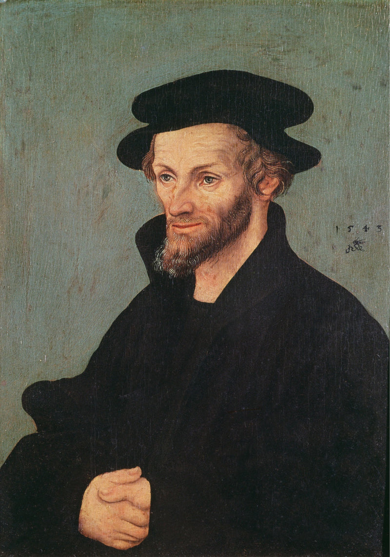 Portrait of Philipp Melanchthon - Lucas Cranach the Elder