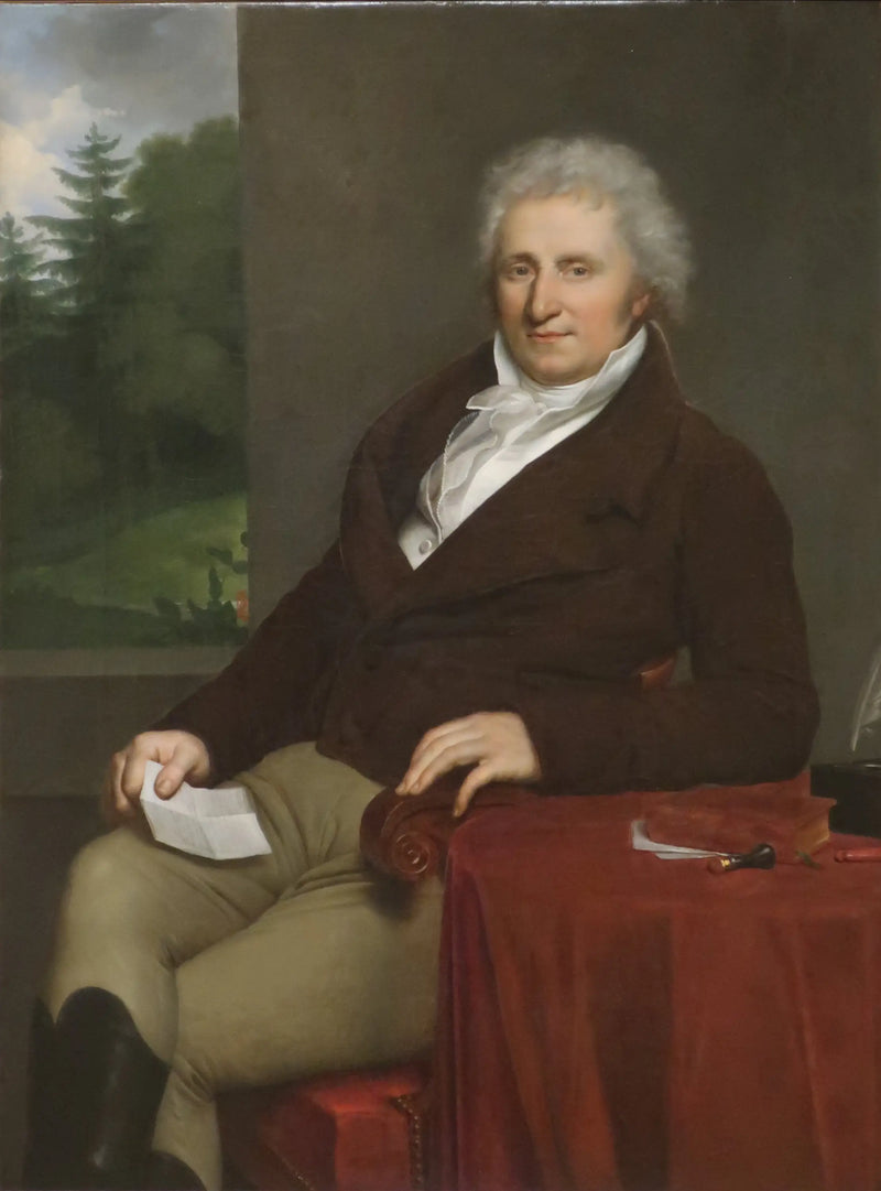 Portrait of Philippe-François-Didier Usquin (1757-1843) - Anne-Louis Girodet