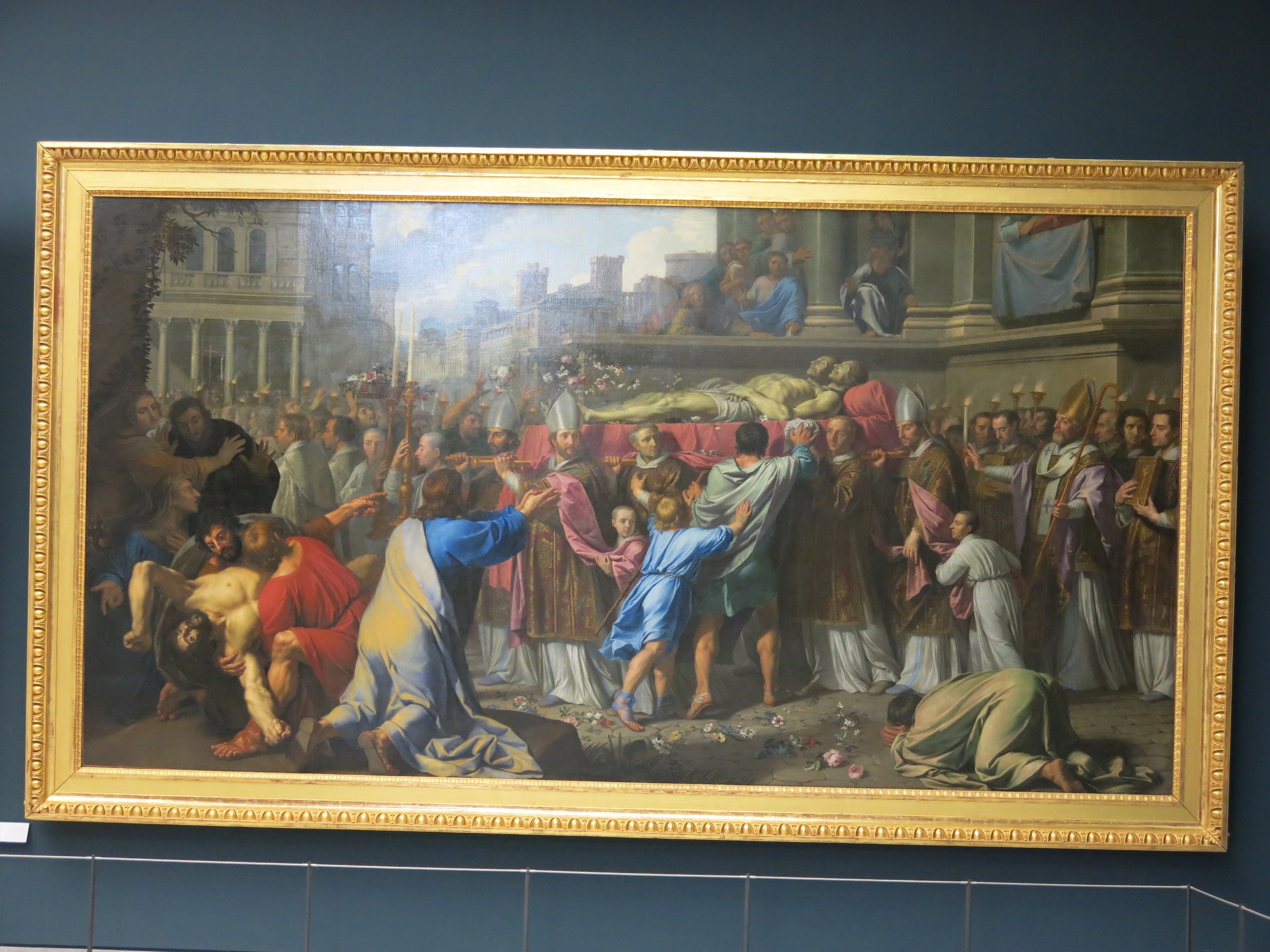 Traduction des corps de saint Gervais et saint Protais - Philippe de Champaigne