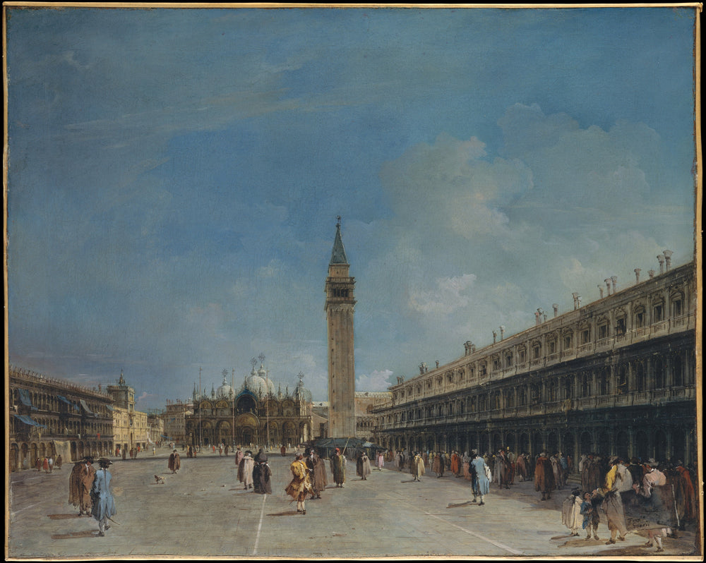Place Saint-Marc - Francesco Guardi - Alpha Reproduction