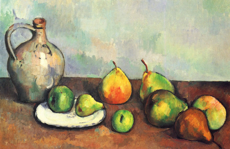 Pitcher and Fruits - Paul Cézanne