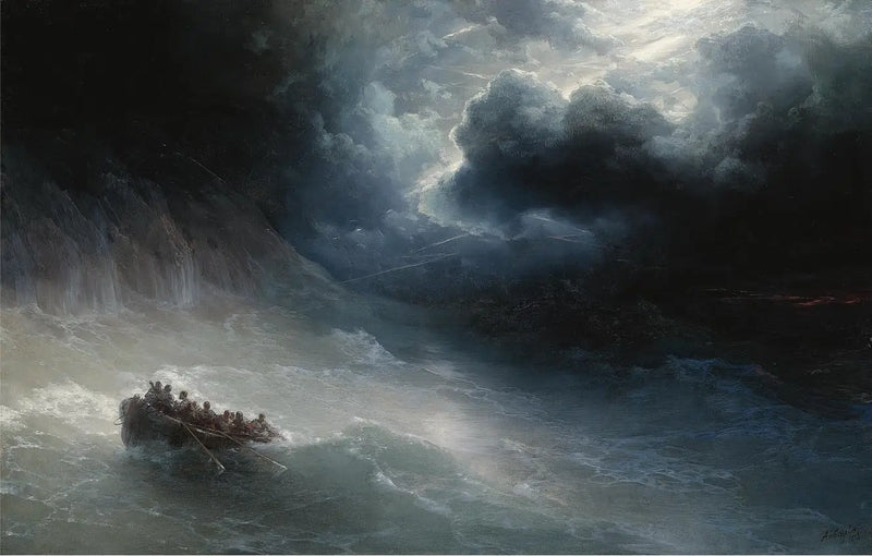 The Wrath of the Sea - Ivan Aïvazovski