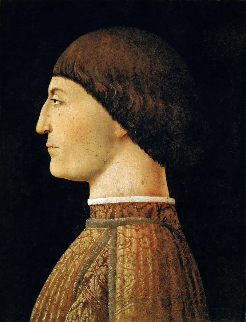 Portrait of Sigismond Malatesta, Lord of Rimini - Piero della Francesca