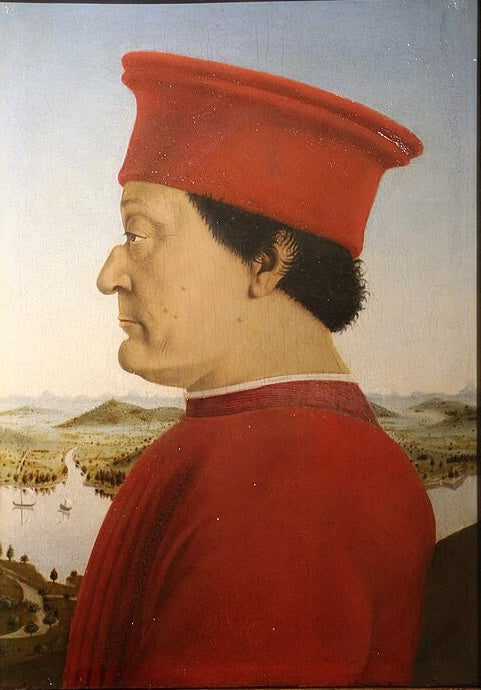 Portrait of Frédéric de Montefeltro – Piero della Francesca (circa 1472)