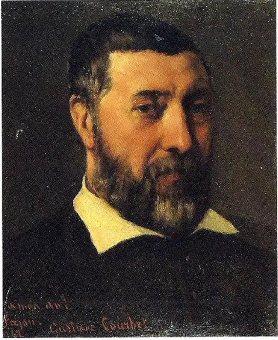 Portrait of Pierre-Auguste Fajon - Gustave Courbet