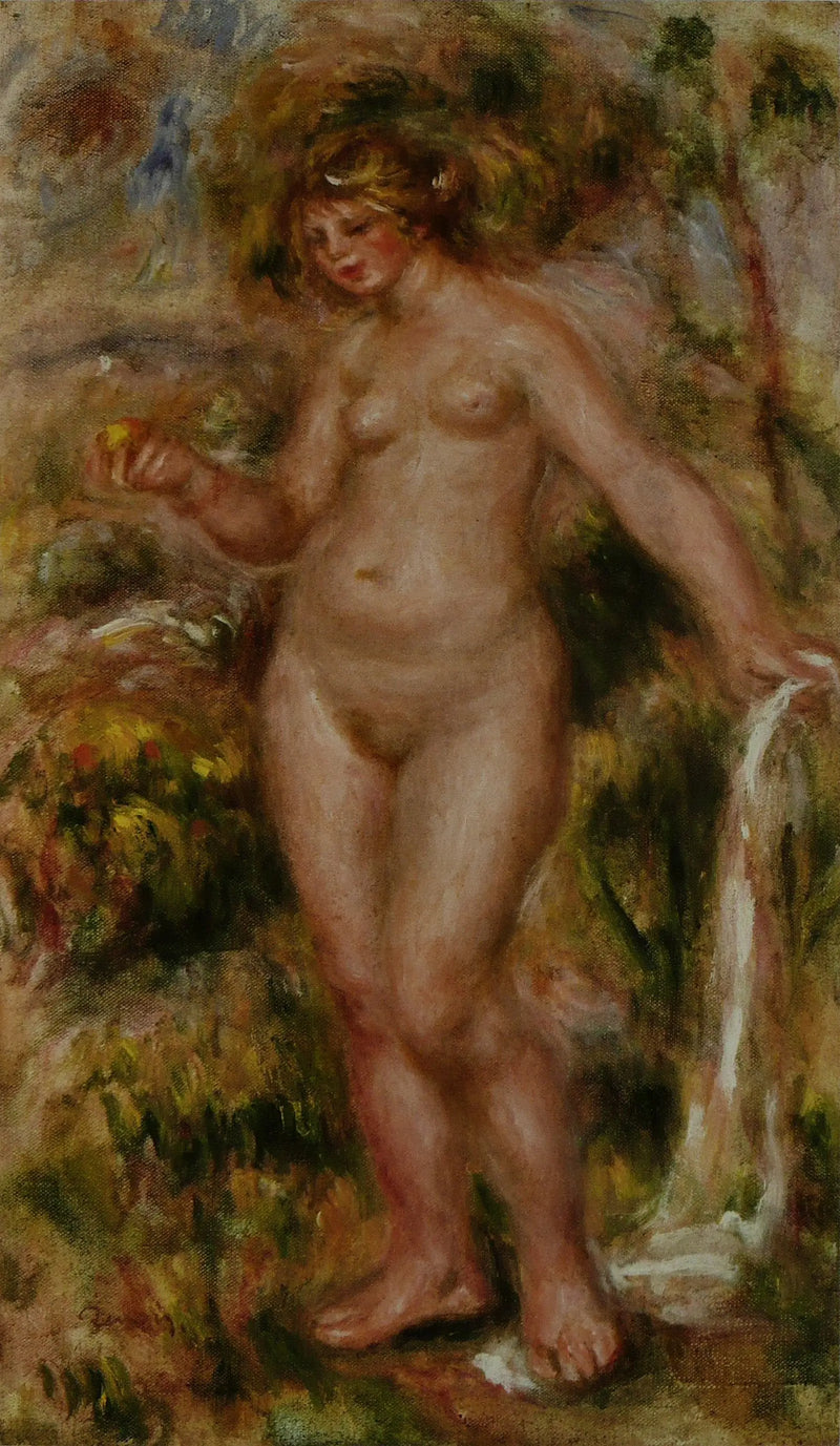 Bather - Pierre-Auguste Renoir