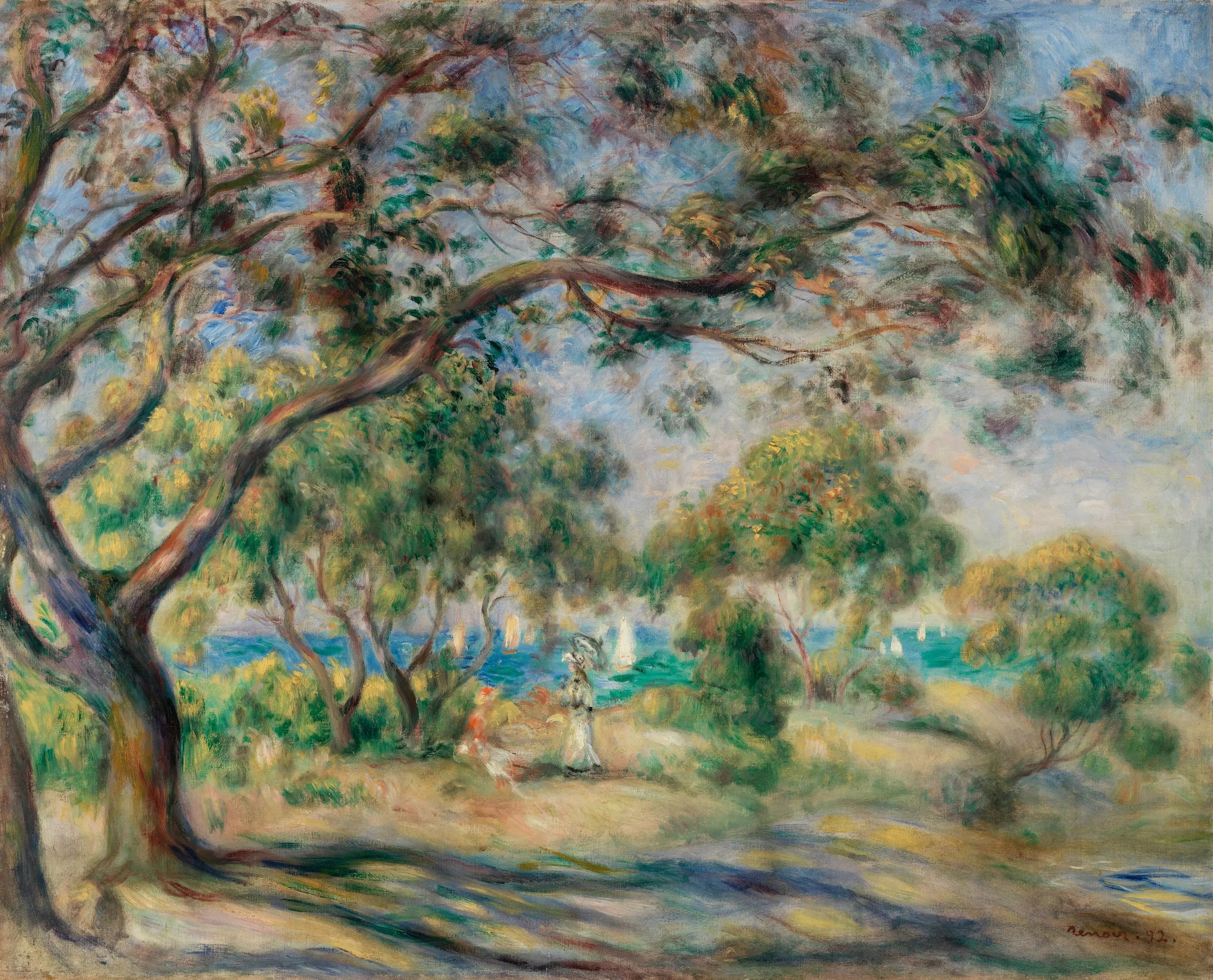 Reproduction du tableau « Noirmoutier - Pierre-Auguste Renoir » par Alpha Reproduction en peinture à l’huile