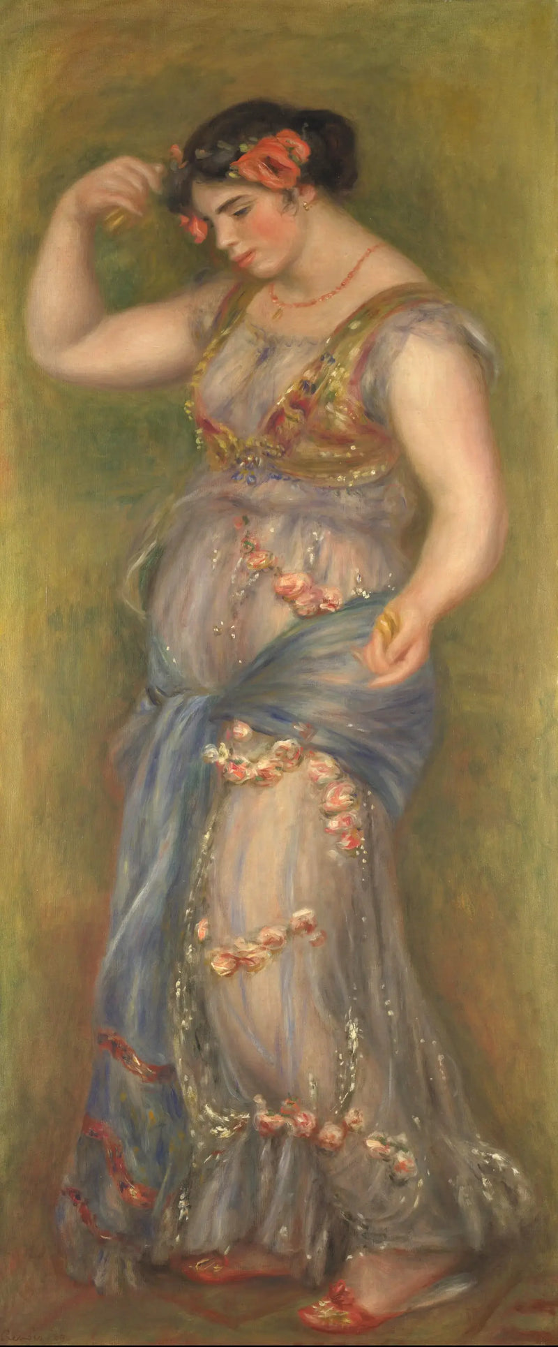 Dancer with Castanets - Pierre-Auguste Renoir