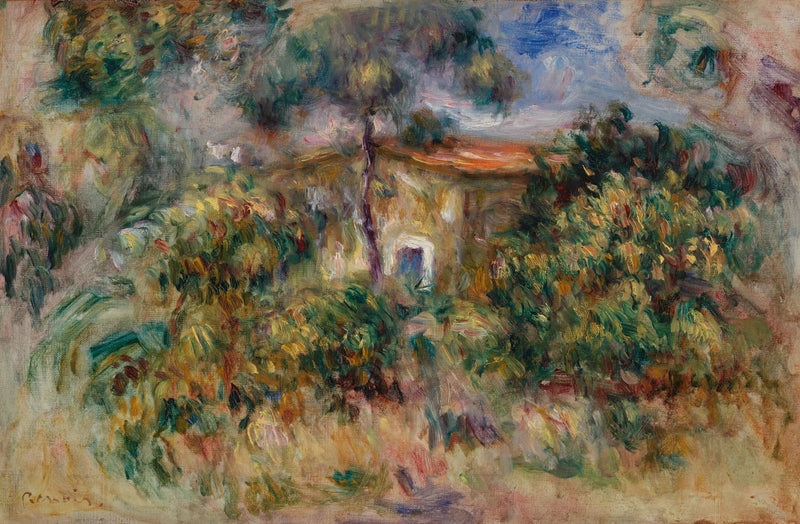 The Farm - Pierre-Auguste Renoir
