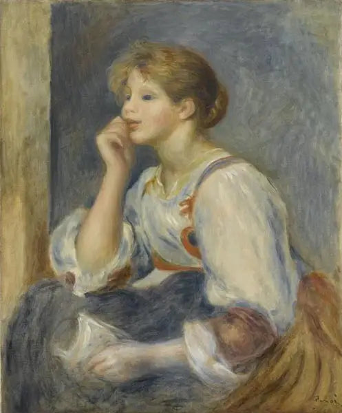 Woman with a Letter - Pierre-Auguste Renoir