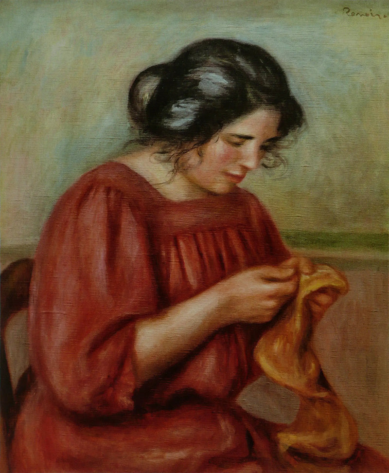 Gabrielle Reposing - Pierre-Auguste Renoir
